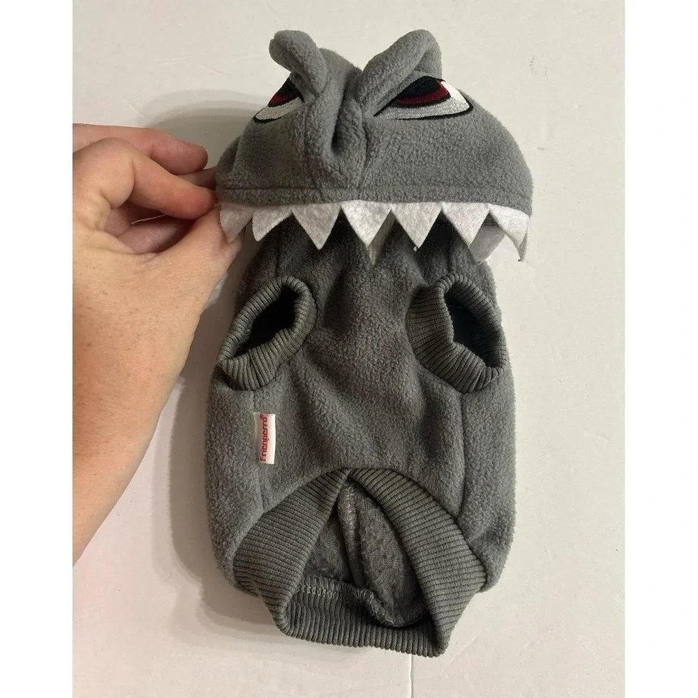 Dog Shark Costume Hoodie (XXS) Tea Cup Size
